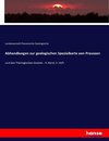 Abhandlungen zur geologischen Spezialkarte von Preussen