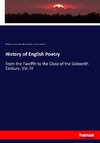 History of English Poetry