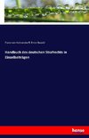 Handbuch des deutschen Strafrechts in Einzelbeiträgen