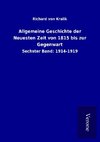 Allgemeine Geschichte der Neuesten Zeit von 1815 bis zur Gegenwart