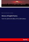 History of English Poetry