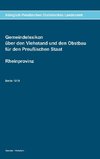 Gemeindelexikon über den Viehstand und den Obstbau.