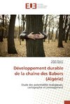 Développement durable de la chaîne des Babors (Algérie)