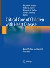 Critical Care of Children with Heart Disease