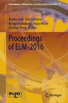 Proceedings of ELM-2016