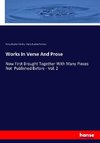 Works In Verse And Prose