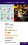 Kellum, J: Continuous Renal Replacement Therapy