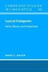 Lexical Categories