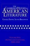 Bercovitch, S: Cambridge History of American Literature: Vol