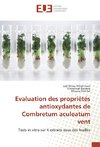 Evaluation des propriétés antioxydantes de Combretum aculeatum vent