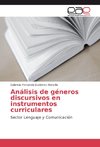 Análisis de géneros discursivos en instrumentos curriculares