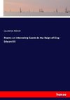 Poems on Interesting Events in the Reign of King Edward III