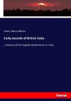 Early records of British India