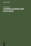 Formelsammlung Statistik