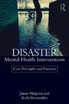 Disaster Mental Health Interventions