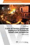 Costs of foreign exchange exposures of European based steel companies