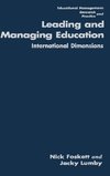 Leading and Managing Education