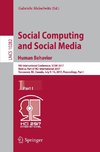 Social Computing and Social Media. Human Behavior