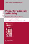 Design, User Experience, and Usability: Theory, Methodology, and Management