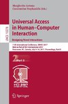 Universal Access in Human-Computer Interaction. Designing Novel Interactions