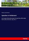 Speeches in Parliament