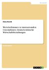 Wertekollisionen in internationalen Unternehmen. Deutsch-türkische Wirtschaftsbeziehungen