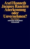 Anerkennung oder Unvernehmen?