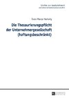 Die Thesaurierungspflicht der Unternehmergesellschaft (haftungsbeschränkt)