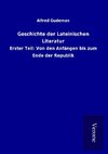 Geschichte der Lateinischen Literatur