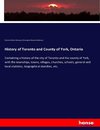 History of Toronto and County of York, Ontario