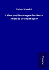 Leben und Meinungen des Herrn Andreas von Balthesser