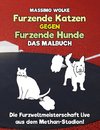 Furzende Katzen gegen furzende Hunde - Das Malbuch