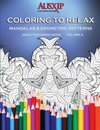 Coloring To Relax Mandalas & Geometric Patterns