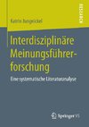 Interdisziplinäre Meinungsführerforschung