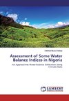 Assessment of Some Water Balance Indices in Nigeria