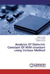 Analyisis Of Dielectric Constant Of MIM structure using Various Method