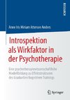 Introspektion als Wirkfaktor in der Psychotherapie