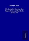 Die deutsche Literatur des Neunzehnten Jahrhunderts