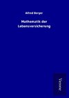 Mathematik der Lebensversicherung