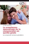 La enseñanza-aprendizaje de la comprensión en quinto grado