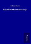 Das Strafrecht der Isländersagas