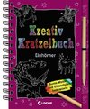 Kreativ-Kratzelbuch: Einhörner