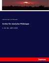 Archiv für slavische Philologie