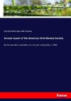 Annual report of the American Anti-Slavery Society