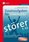 Zusatzaufgaben für Unterrichtsstörer 7-10