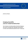 Hedging-Geschäfte und das Insiderhandelsverbot