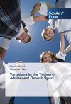 Variations in the Timing of Adolescent Growth Spurt