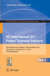 HCI International 2017 - Posters' Extended Abstracts
