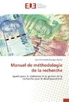 Manuel de méthodologie de la recherche