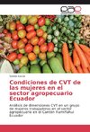 Condiciones de CVT de las mujeres en el sector agropecuario Ecuador